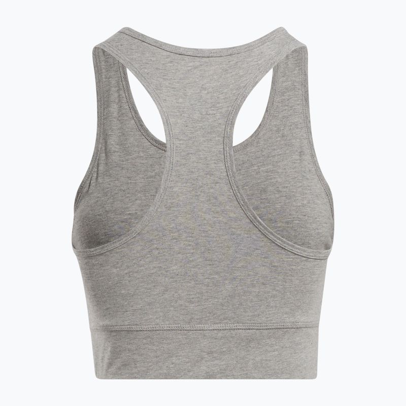 Сутиен за тренировки за жени Reebok Identity Big Logo medium grey heather/white 5