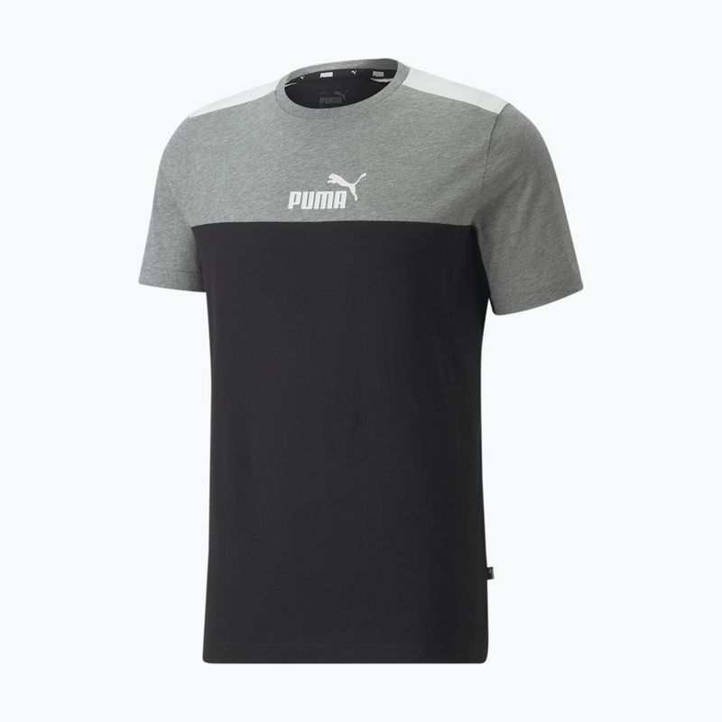 Мъжки тениски PUMA ESS+ Block Tee puma black 4