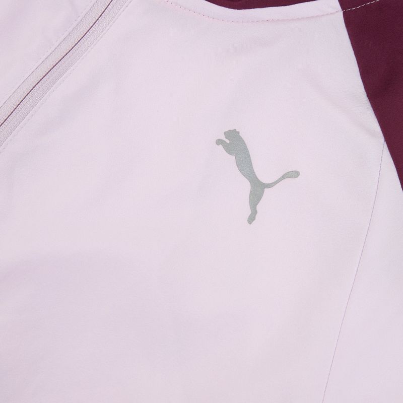 Дамско яке за бягане Puma Run 5K Woven Jacket lavender fog 3