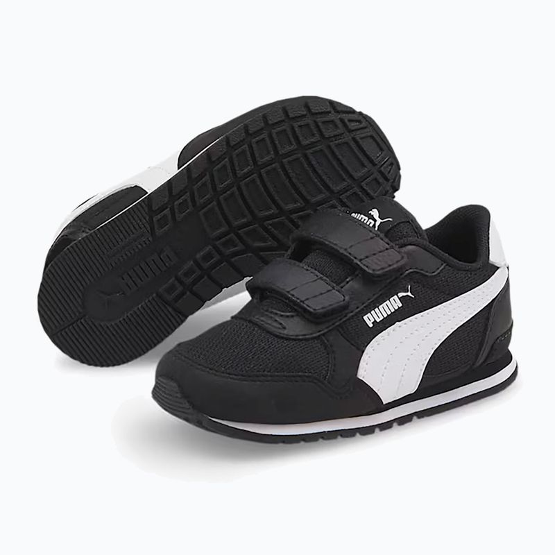 Детски обувки Puma ST Runner v3 Mesh V Inf puma black/puma white 10