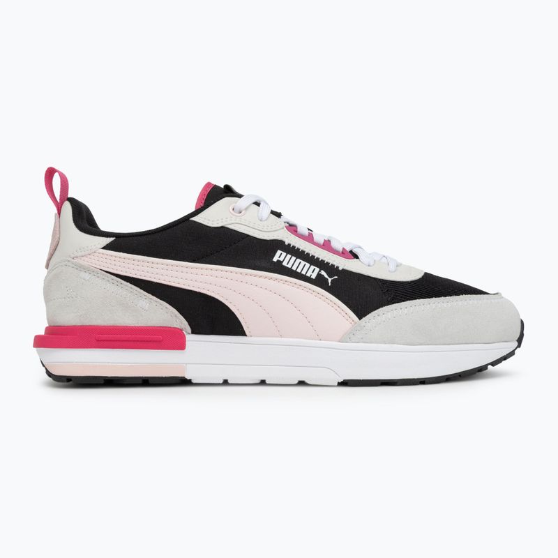 PUMA R22 мъжки обувки puma black / chalk pink / puma white 2