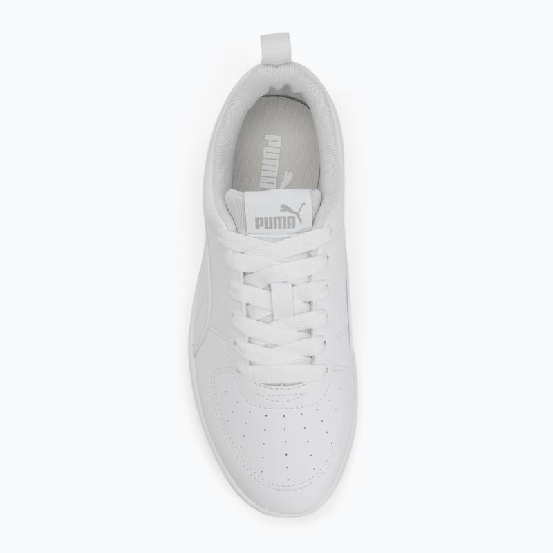 Младежки обувки Puma Rickie Jr puma white/puma white/glacier grey 5