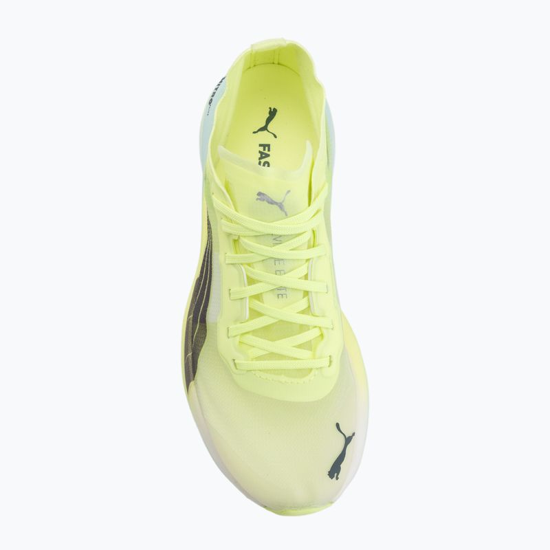 Дамски обувки за бягане PUMA Deviate Nitro Elite Racer yellow/green/blue/grey/white/black 5