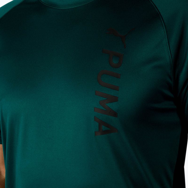 Мъжка тренировъчна тениска PUMA Fit Tee green 522119_24 6