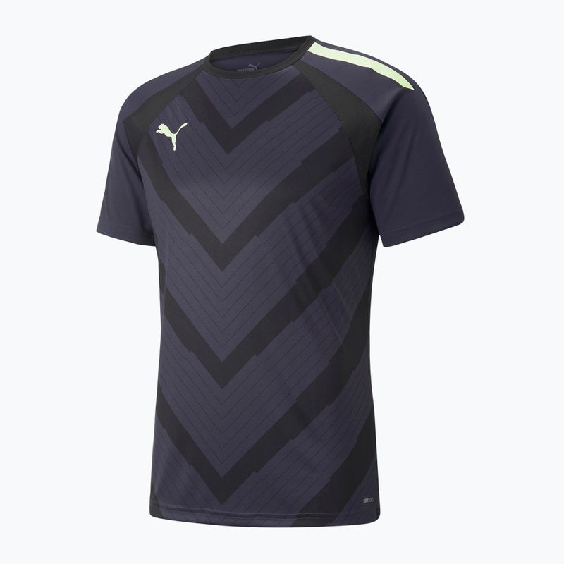 Мъжка футболна фланелка PUMA Teamliga Graphic сива 65783949