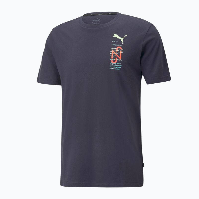 Puma Neymar Jr мъжка футболна фланелка 24/7 Graphic navy blue 605814 6