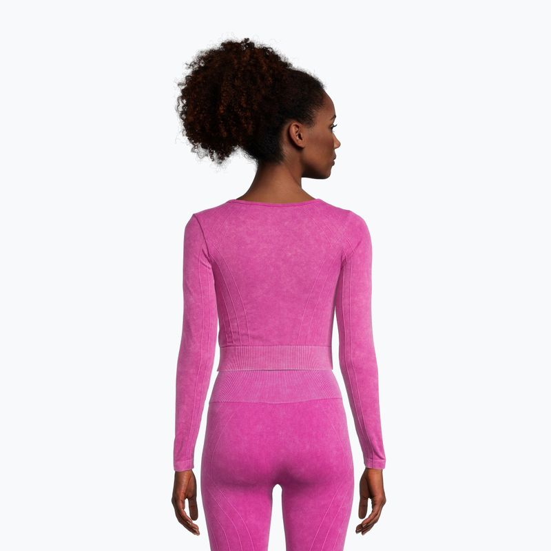 FILA дамска тениска Radnor Semless Cropped wild aster 2