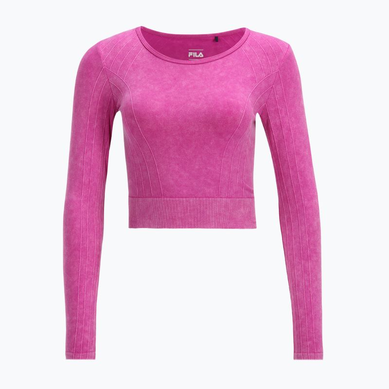 FILA дамска тениска Radnor Semless Cropped wild aster 3