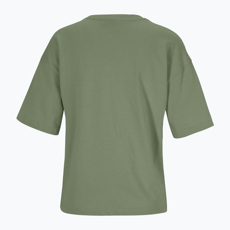 Дамска тениска FILA Boms Loose Fit oil green 2