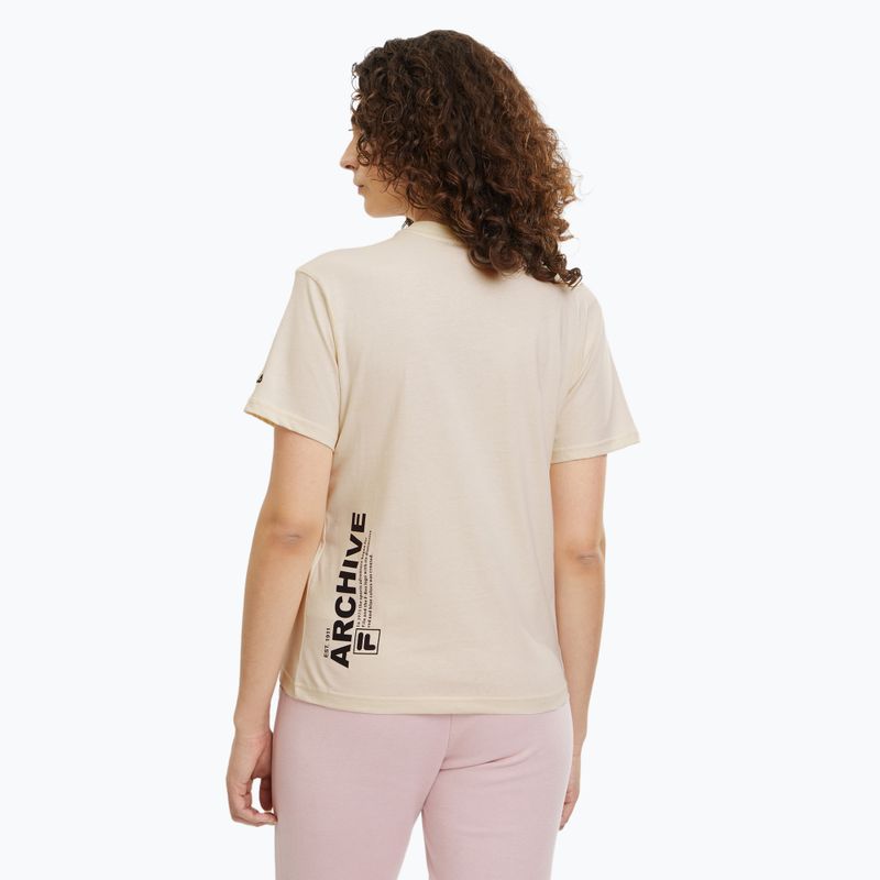 Дамска тениска FILA Beulich  antique white 3