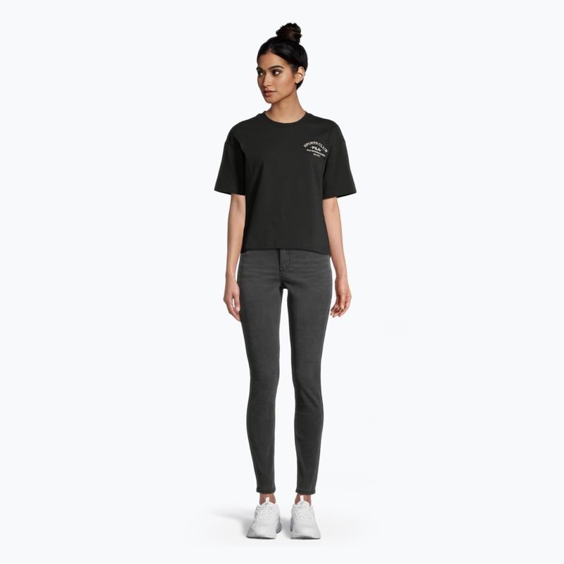 Дамска тениска FILA Boms Loose Fit black 2