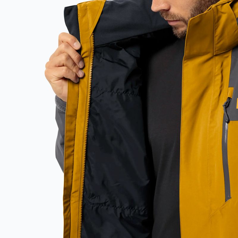 Мъжко яке 3 в 1 Jasper 2L Curry на Jack Wolfskin 4