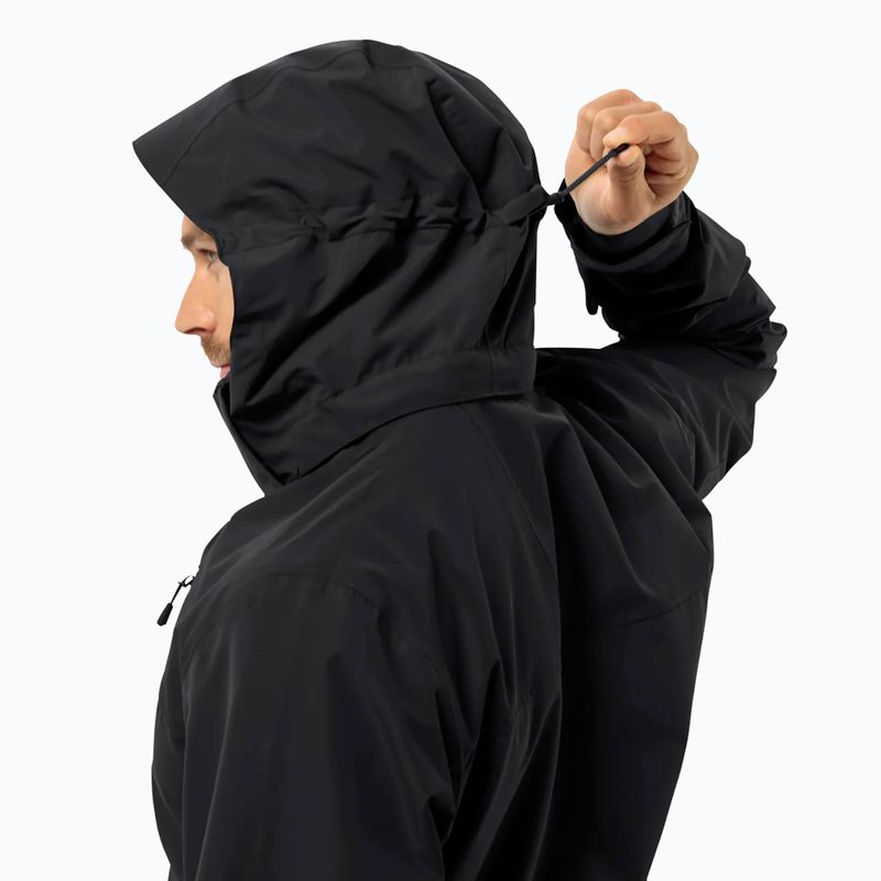 Jack Wolfskin мъжко яке 3 в 1 Jasper 2L черно 3