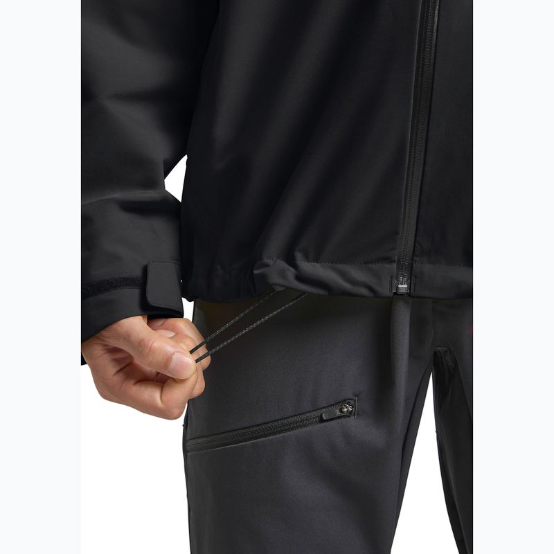 Мъжко яке за дъжд Jack Wolfskin Highest Peak 3L black 10