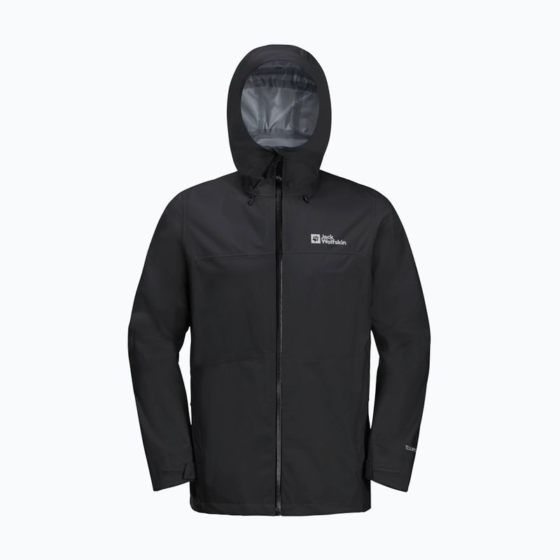 Мъжко яке за дъжд Jack Wolfskin Highest Peak 3L black 12