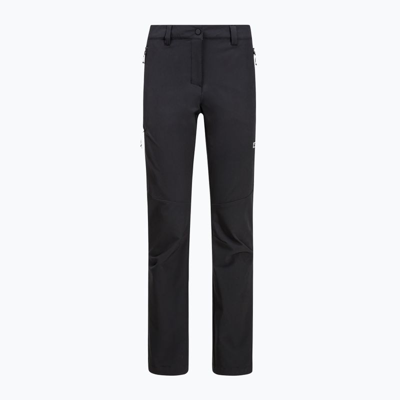 Дамски софтшел панталони Jack Wolfskin Holdsteig black 6