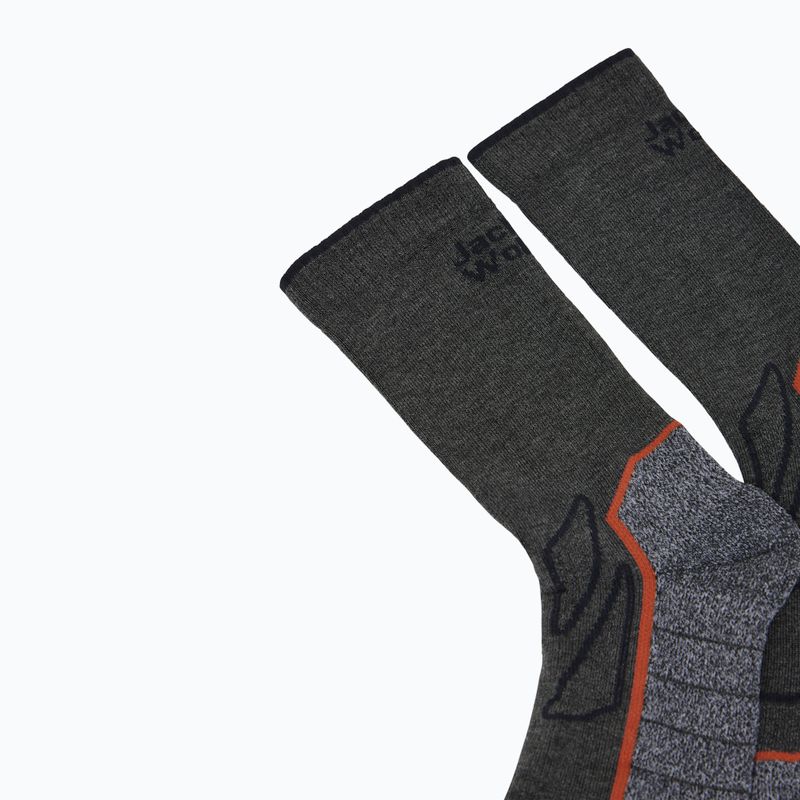 Jack Wolfskin Vojo Sock Cl C чорапи за трекинг тъмно сиви 2