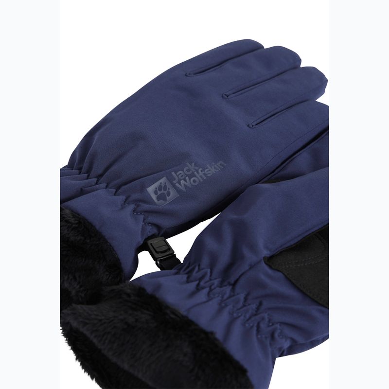 Jack Wolfskin ръкавици за преходи Highloft night blue 2