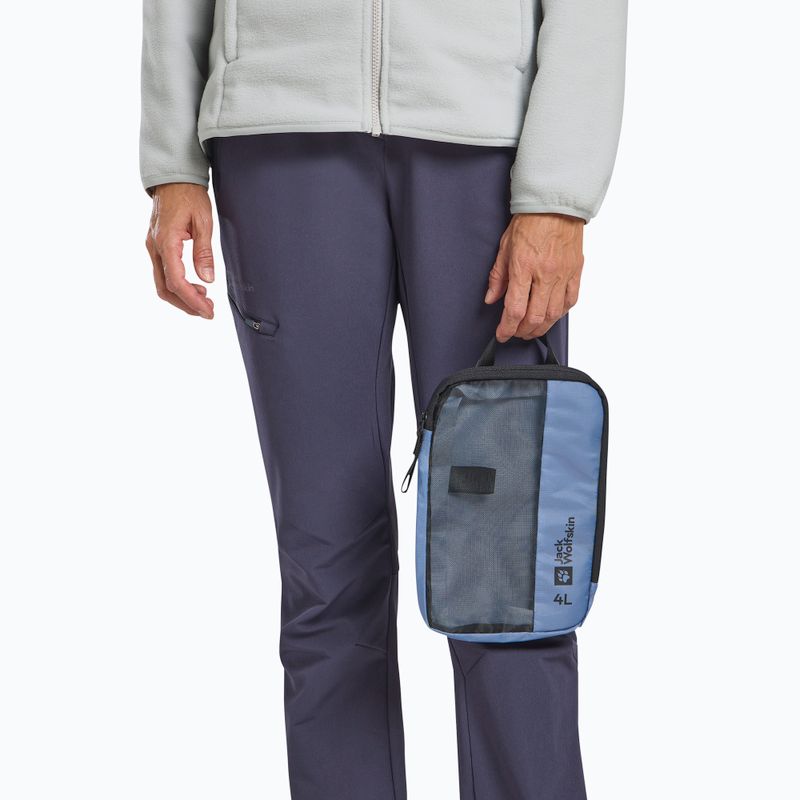 Jack Wolfskin Compression Cube 4 l пътнически органайзер елементарно синьо 7