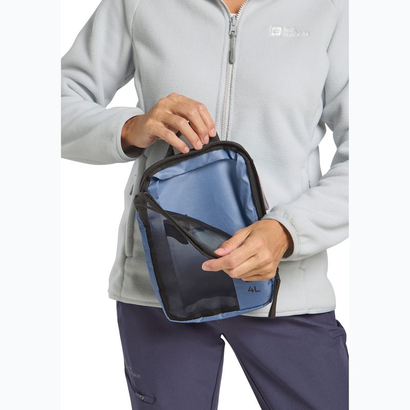 Jack Wolfskin Compression Cube 4 l пътнически органайзер елементарно синьо 10