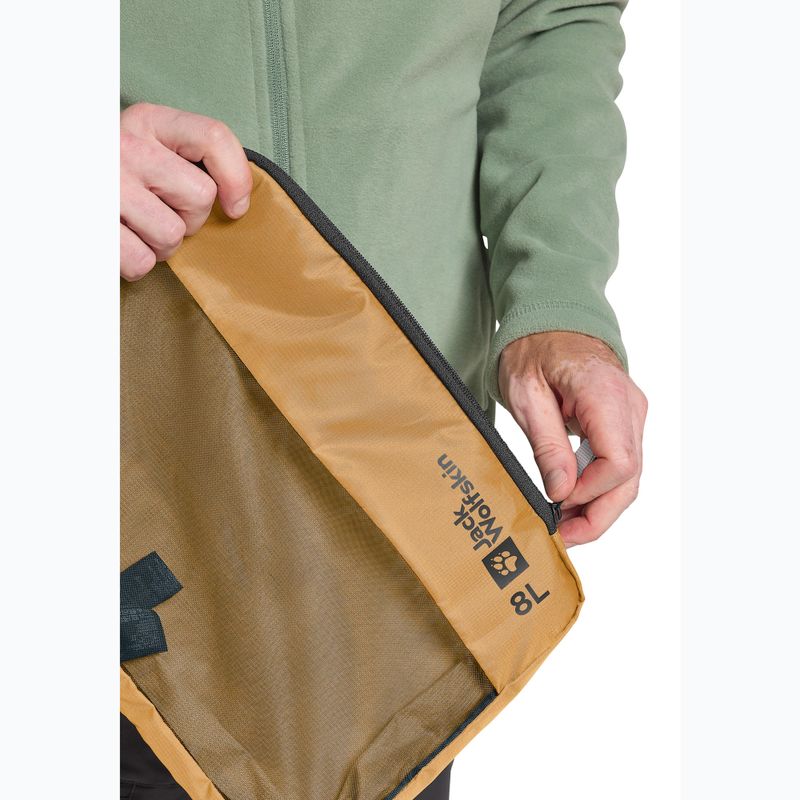 Jack Wolfskin Compression Cube 8 l salted carmel пътнически органайзер 10