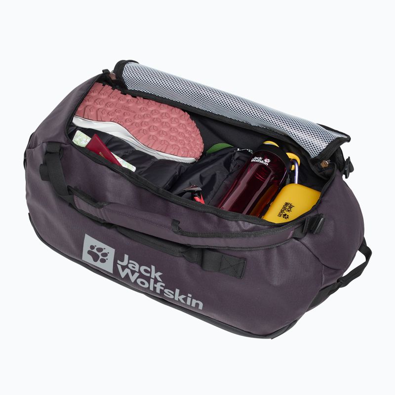 Пътническа чанта Jack Wolfskin All-In Duffle 45 л midnight plum 5