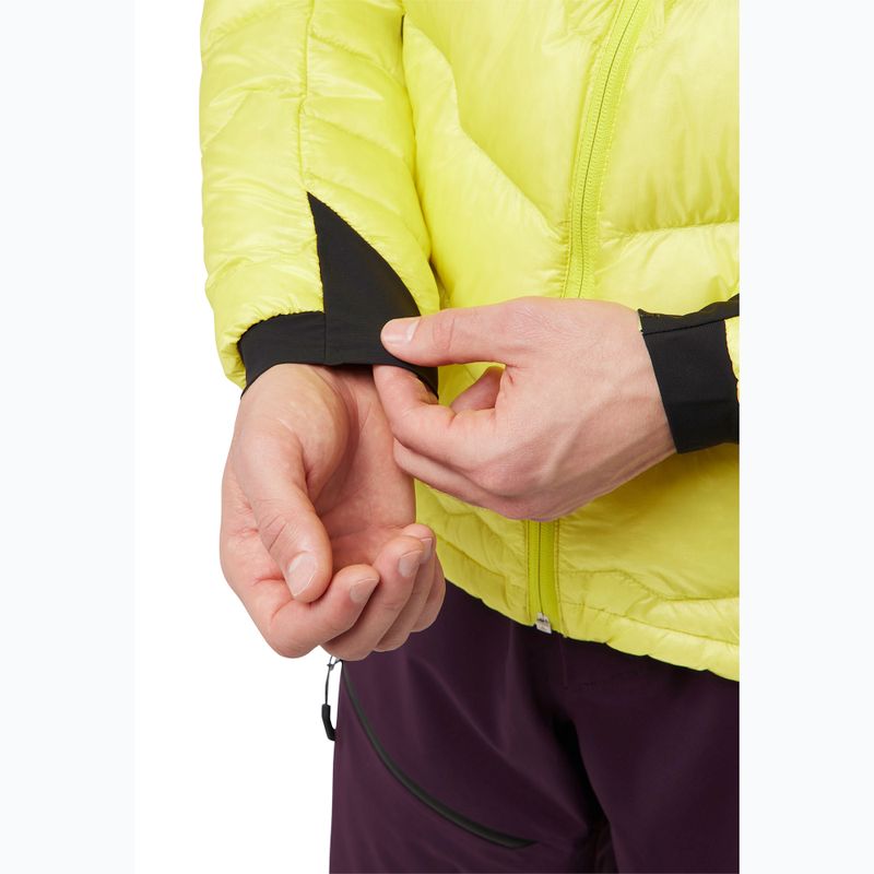 Мъжко пухено яке Jack Wolfskin Alpspitze Down Hoody firefly 4