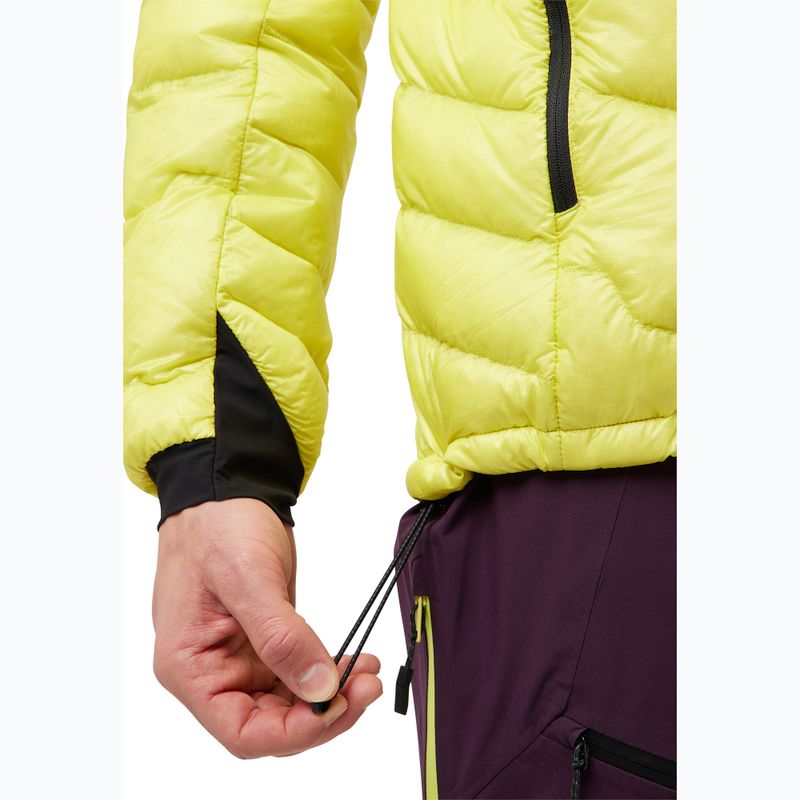 Мъжко пухено яке Jack Wolfskin Alpspitze Down Hoody firefly 5
