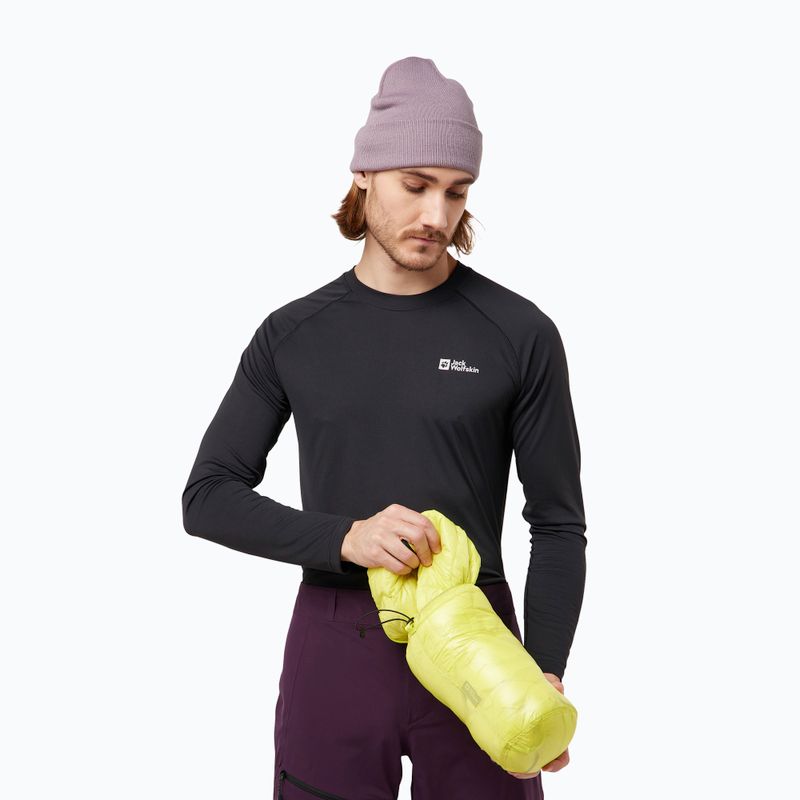 Мъжко пухено яке Jack Wolfskin Alpspitze Down Hoody firefly 6