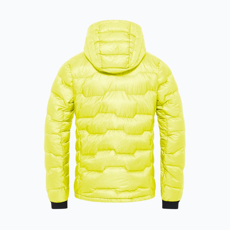 Мъжко пухено яке Jack Wolfskin Alpspitze Down Hoody firefly 9