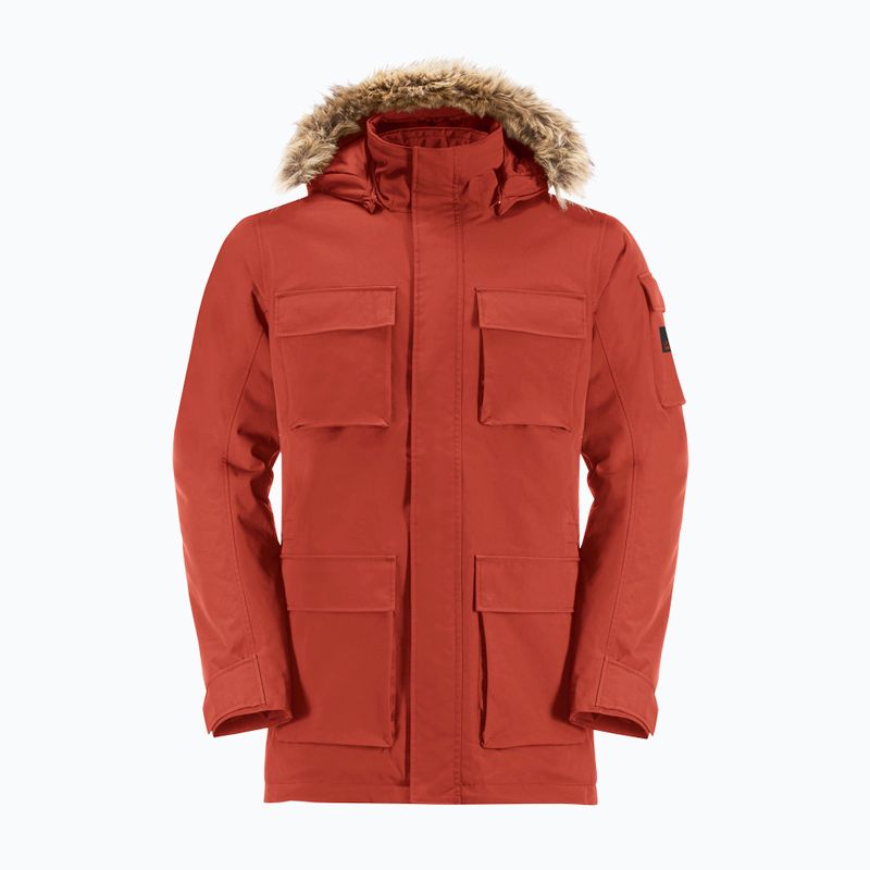 Мъжко пухено яке Jack Wolfskin Glacier Canyon Parka intensive rust 7
