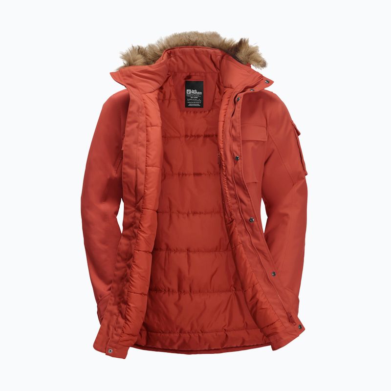 Мъжко пухено яке Jack Wolfskin Glacier Canyon Parka intensive rust 9