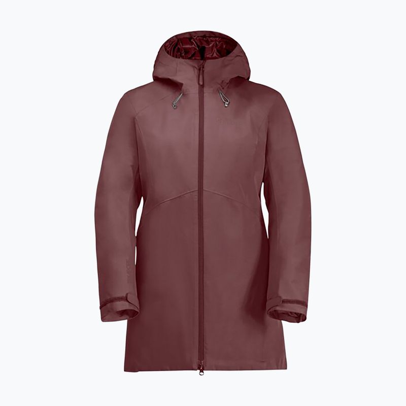 Дамско зимно яке Jack Wolfskin Heidelstein Ins red ochre