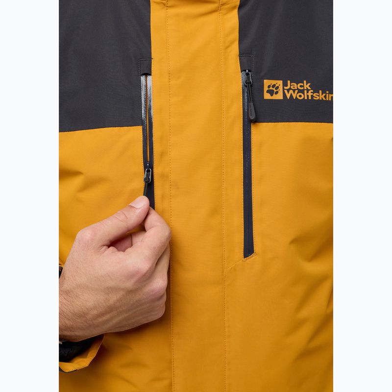 Мъжко яке Jasper 3In1 на Jack Wolfskin, цвят шафран 11