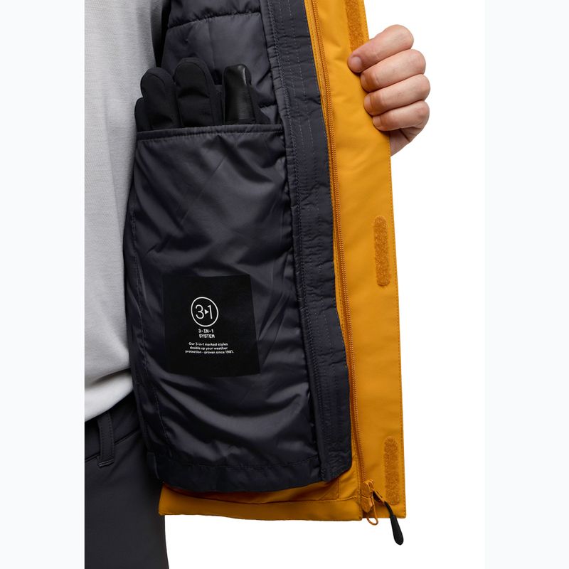 Мъжко яке Jasper 3In1 на Jack Wolfskin, цвят шафран 14
