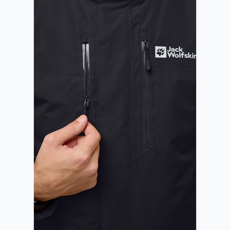 Мъжко яке 3в1 Jack Wolfskin Jasper 3In1 черно 14