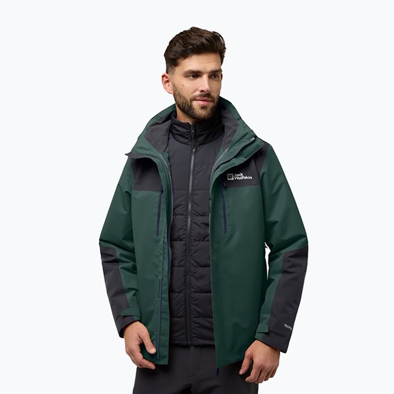 Jack Wolfskin мъжко яке Jasper 3In1 черно маслиново 3