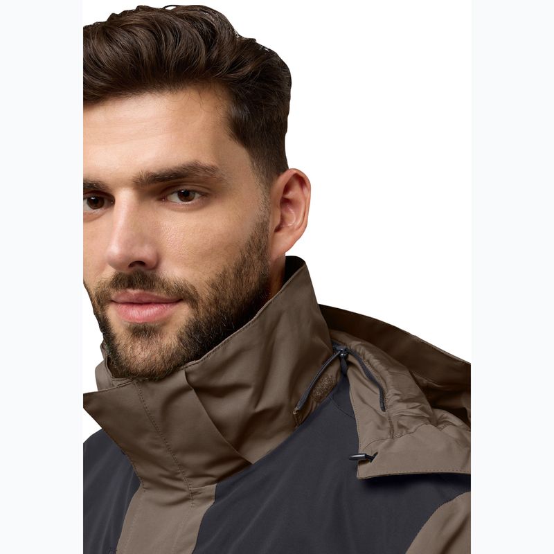 Мъжко яке Jasper 3In1 на Jack Wolfskin, студено кафе 7
