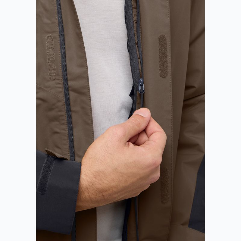 Мъжко яке Jasper 3In1 на Jack Wolfskin, студено кафе 13
