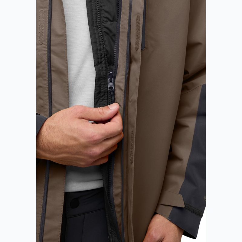Мъжко яке Jasper 3In1 на Jack Wolfskin, студено кафе 16