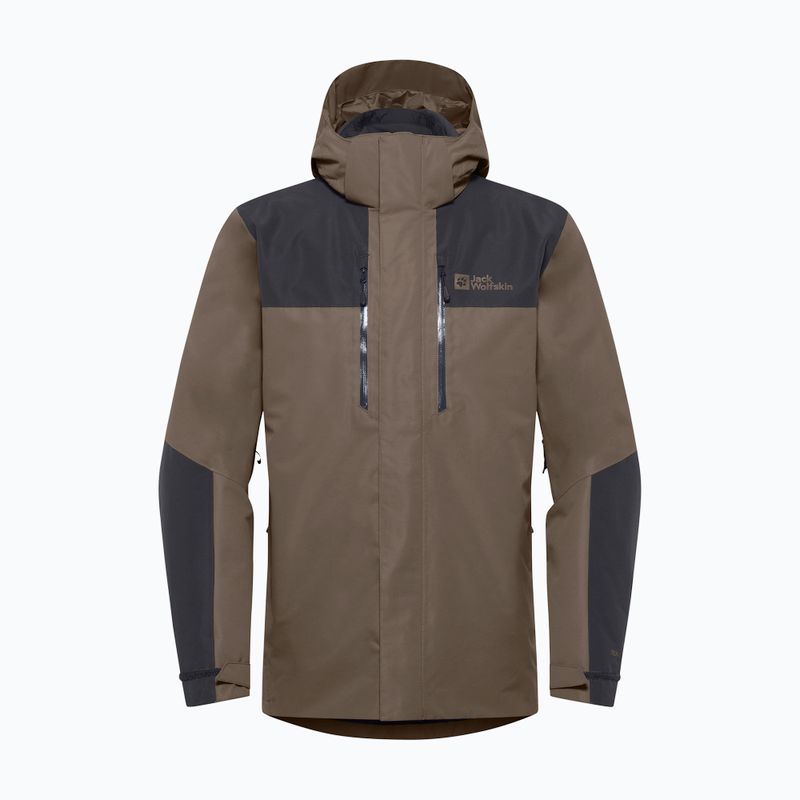 Мъжко яке Jasper 3In1 на Jack Wolfskin, студено кафе 17