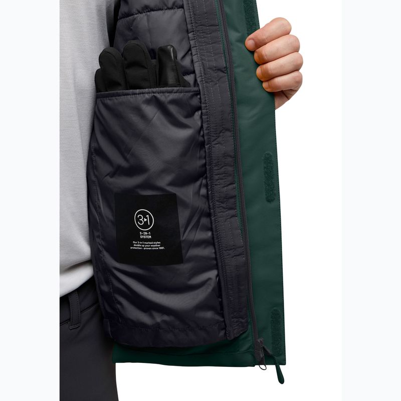 Jack Wolfskin мъжко яке Jasper 3In1 черно маслиново 14
