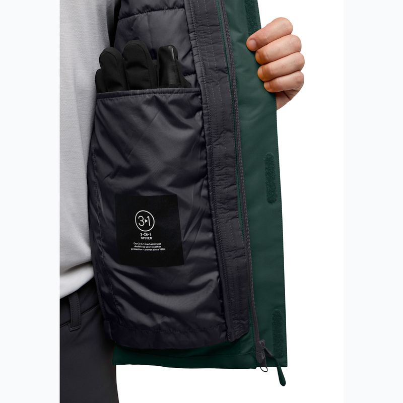 Jack Wolfskin мъжко яке Jasper 3In1 черно маслиново 15