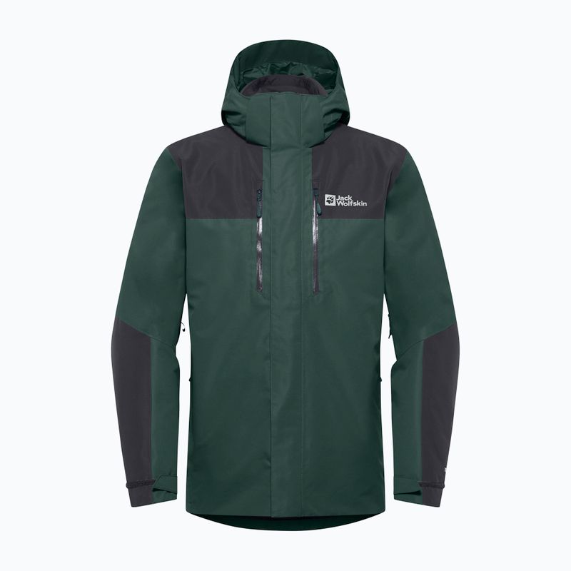 Jack Wolfskin мъжко яке Jasper 3In1 черно маслиново 17