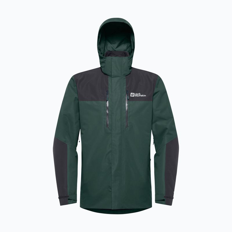 Jack Wolfskin мъжко яке Jasper 3In1 черно маслиново 18