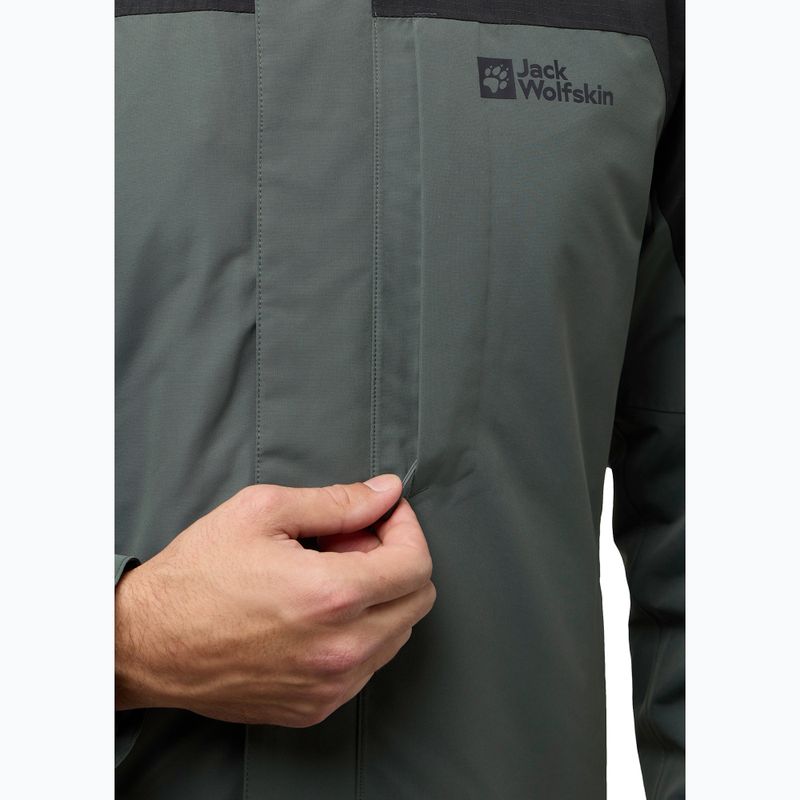 Мъжко яке Romberg 3In1 на Jack Wolfskin, шистово зелено 8