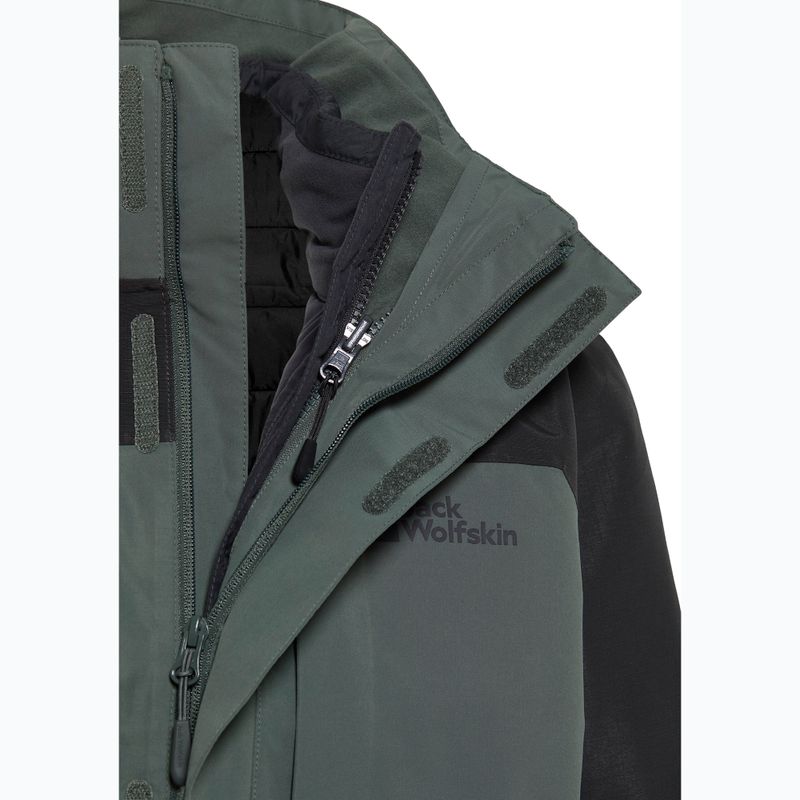 Мъжко яке Romberg 3In1 на Jack Wolfskin, шистово зелено 22