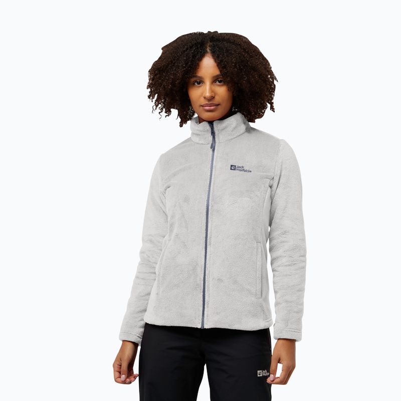 Jack Wolfskin дамски суитшърт Rotwand 3In1 с полар graphite 4