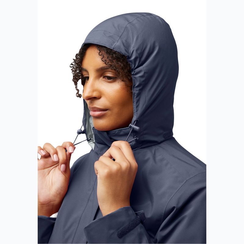 Jack Wolfskin дамски суитшърт Rotwand 3In1 с полар graphite 7
