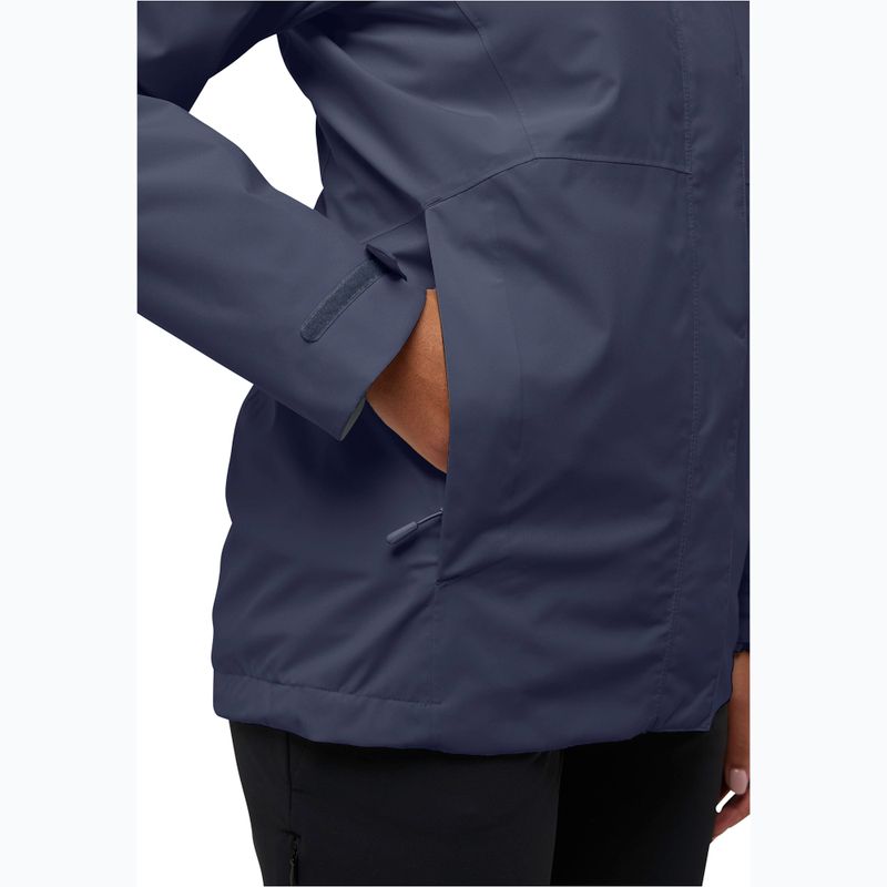 Jack Wolfskin дамски суитшърт Rotwand 3In1 с полар graphite 8